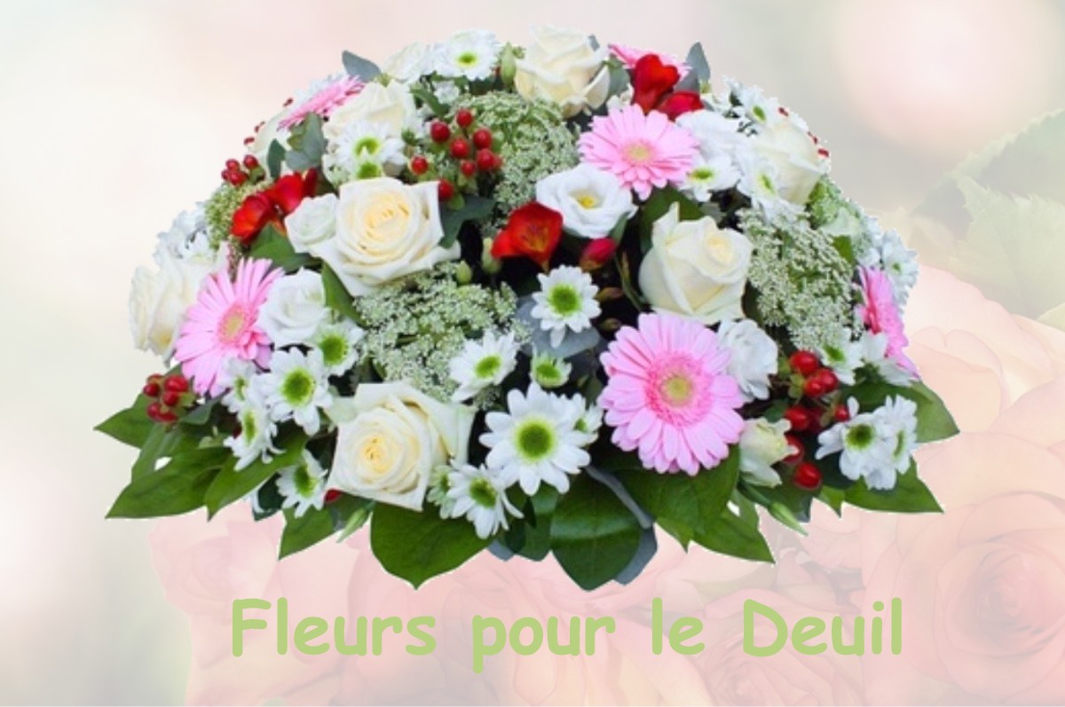 fleurs deuil VACQUIERS